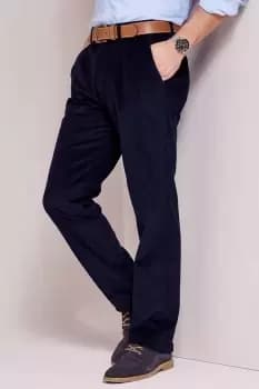 Pleat Front Cord Trousers 31" (79cm) inside leg