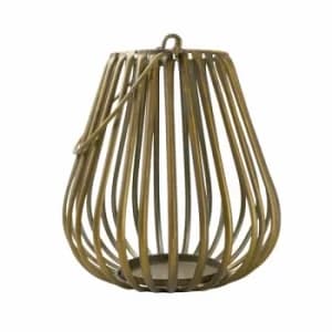 Medium Teardrop Lantern bronze