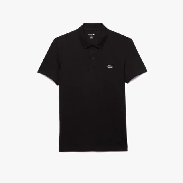 Lacoste Regular Fit Cotton Blend Polo Shirt Black XL
