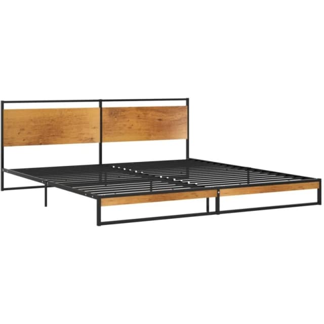 VIDAXL Bed Frame without Mattress Metal 200x200cm Vidaxl 8720286196083