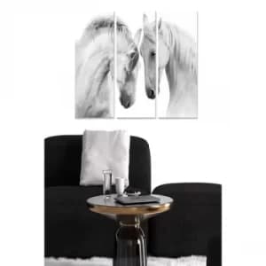 MDF777861169 Multicolor Decorative MDF Painting (3 Pieces)