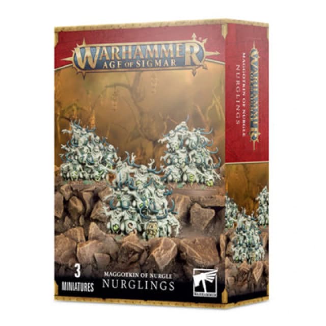 Games Workshop Daemons Of Nurgle: Nurglings - Brand New And Sealed