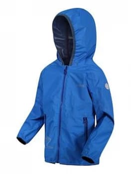 Boys, Regatta Peppa Reflective Active Shell - Blue, Pink, Size 2-3 Years
