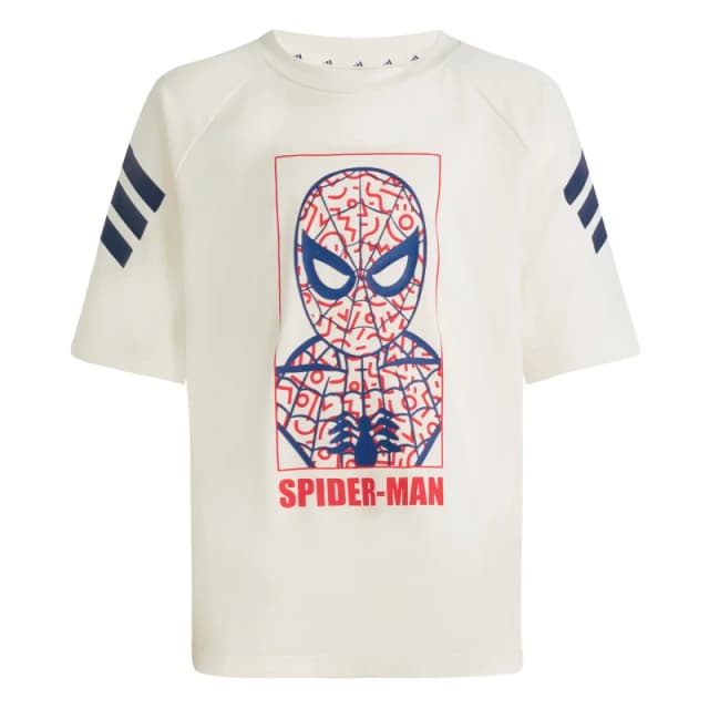 Adidas Children's jersey adidas Marvel Spider-Man Blanc Unisex 3/4 years