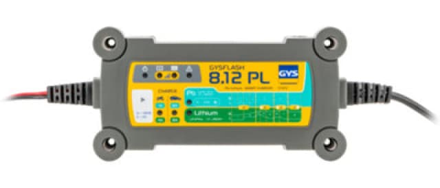 Gys - Gysflash 8.12 Pl - 12V Lead-Acid And Lithium-Iron Phosphate Battery Charger