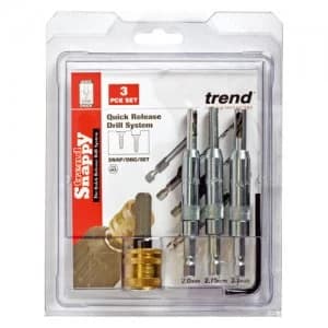 Trend Snappy 3 Piece Drill Bit Guide Set
