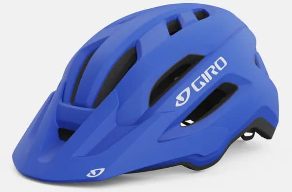 Giro Fixture II Mens Mountain Bike Helmet UNISIZE 54-61CM MATTE TRIM Blue