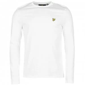 Lyle and Scott Sleeve Tee - White 626