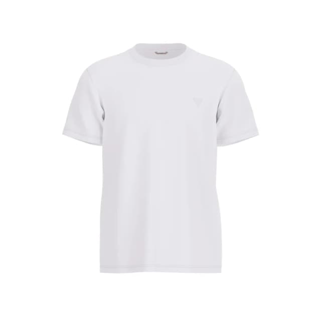 Guess T-Shirt Guess Cn Patch Blanc Male S