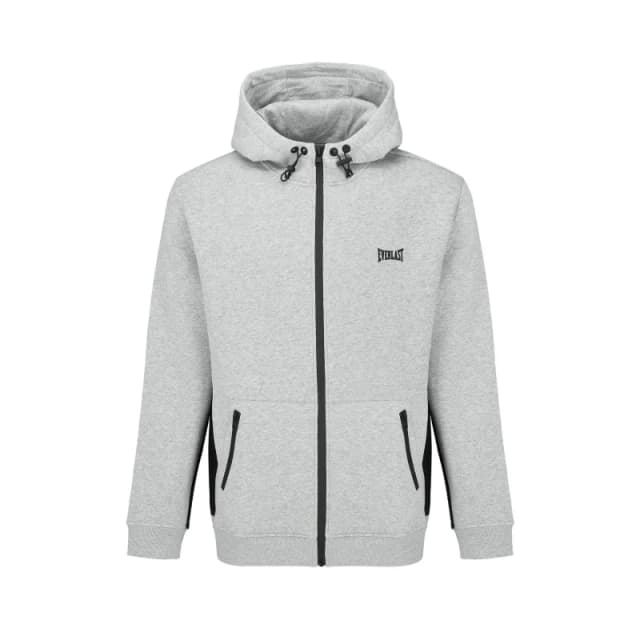 Everlast Premium Zip Hoodie Mens Grey Marl 09 male XS