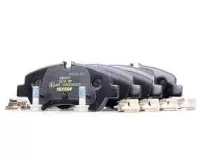 TEXTAR Brake pad set FORD 2560301 1763916,1829395,1840037 BK212M008AA,BK212M008AB,BK212M008AC