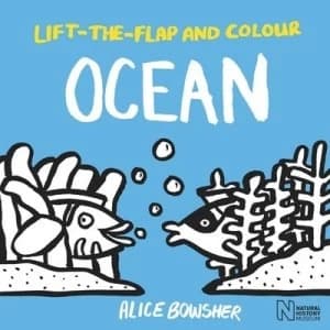 Lift-the-Flap and Colour Ocean by Alice Bowsher Book