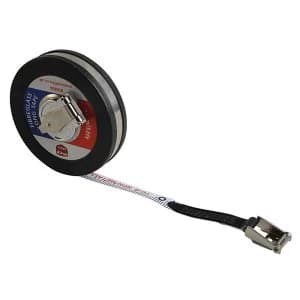 R.S.T. Closed Metallic Strip Fibreglass Long Tape 10m/33ft (Width 13mm)