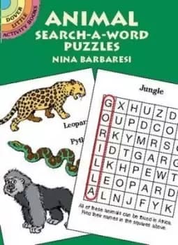 Animal Search-a-Word Puzzles by Nina Barbaresi