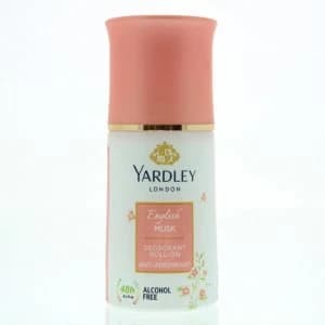Yardley English Musk Roll On Deodorant 50ml