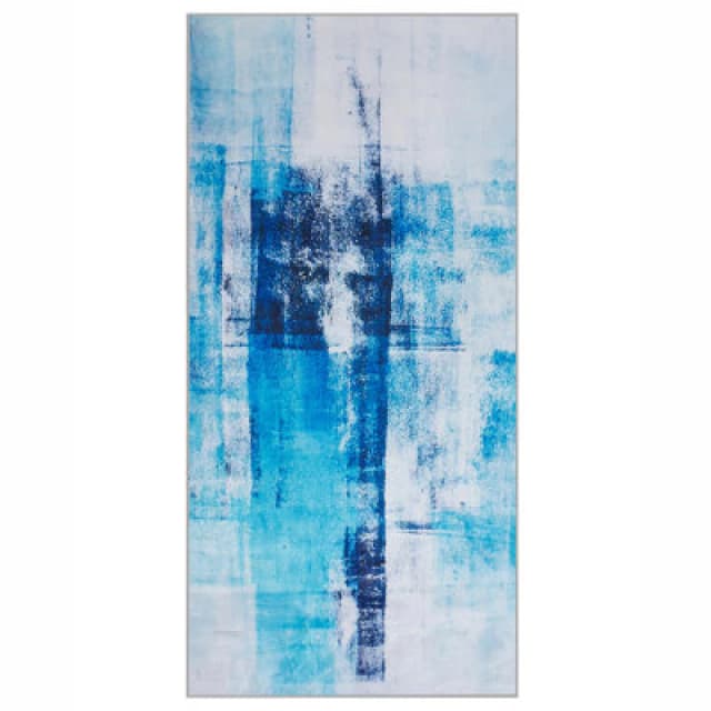 Beliani Rug Trabzon Blue 80 X 150 Cm