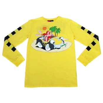 Cakeworthy Roger Rabbit Benny The Cab LS T-Shirt - L