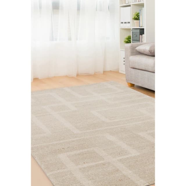 Homemaker Solero Linear Rug Natural Natural unisex 120x170cm