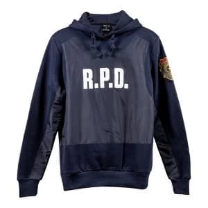 Resident Evil - R.P.D. Mens Medium Hoodie - Navy Blue