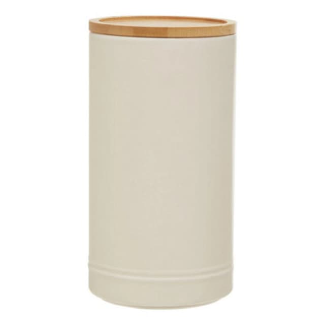 Premier Housewares Maison by Premier Fenwick Large Storage Canister Cream