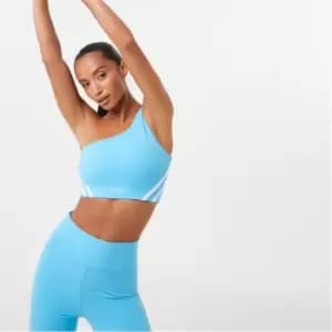 Jack Wills One Shoulder Crop Top - Blue