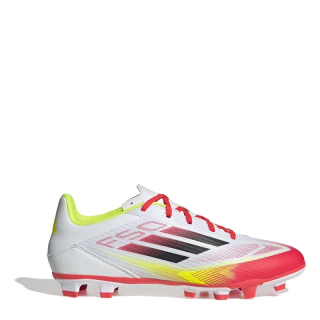 adidas F50 Club Firm Ground Football Boots - White White 11