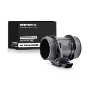 RIDEX Mass air flow sensor 3926A0073 Air mass sensor,MAF sensor FORD,PEUGEOT,CITROEN,Fiesta Mk6 Schragheck (JA8, JR8)