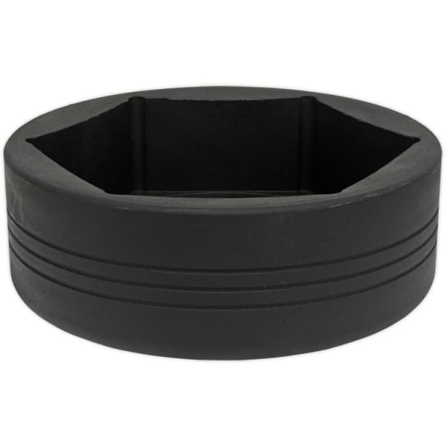 Loops 120mm Commercial 6 Point Impact Socket Bit - 1" Square Drive - Drop Forged Steel Metallics