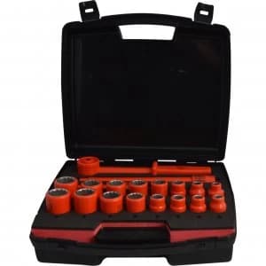 ITL 19 Piece 1/2" Drive Insulated Bi Hexagon Socket Set 1/2"