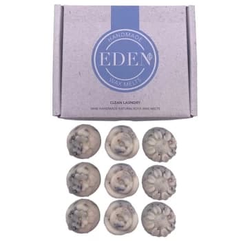 Set of 9 Handmade Soya Wax Melts - Eden Clean Laundry