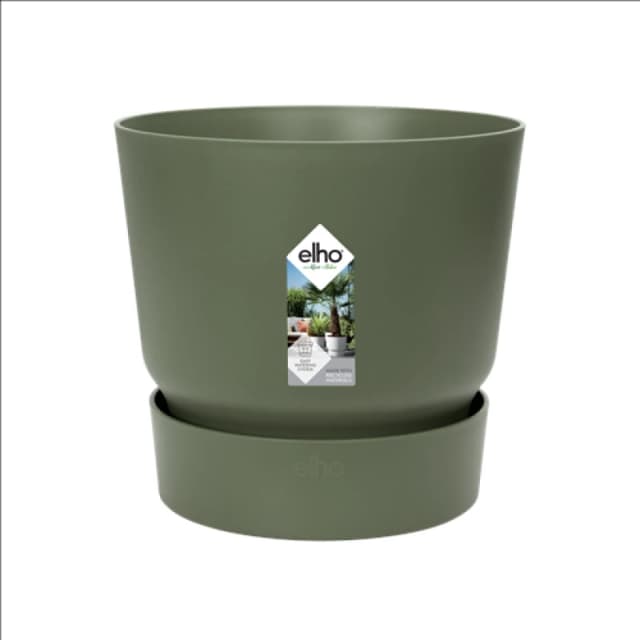 Elho Greenville Round 25cm - Leaf Green 0462262436000