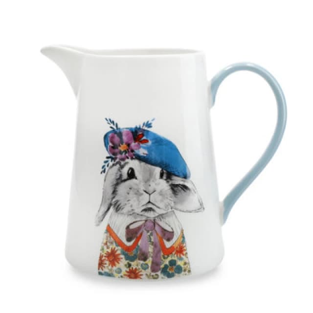 Mikasa Jug Fine China Pitcher 1.2L White unisex