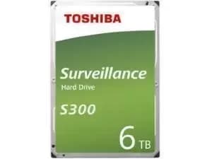 Toshiba S300 6TB 3.5" Surveillance Hard Drive (HDD)