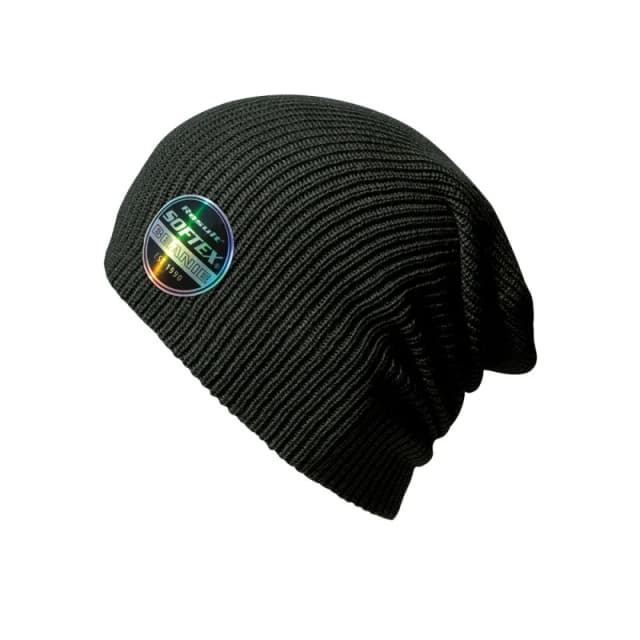 Result Core Mens Soft Beanie in Black Male One Size