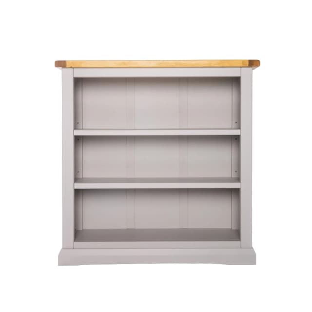 Cabinet Bits Bookcase with plinth 90x90x30cm in Light Grey Size: 90 x 90 x 30cm Light Grey Unisex 90 x 90 x 30 cm
