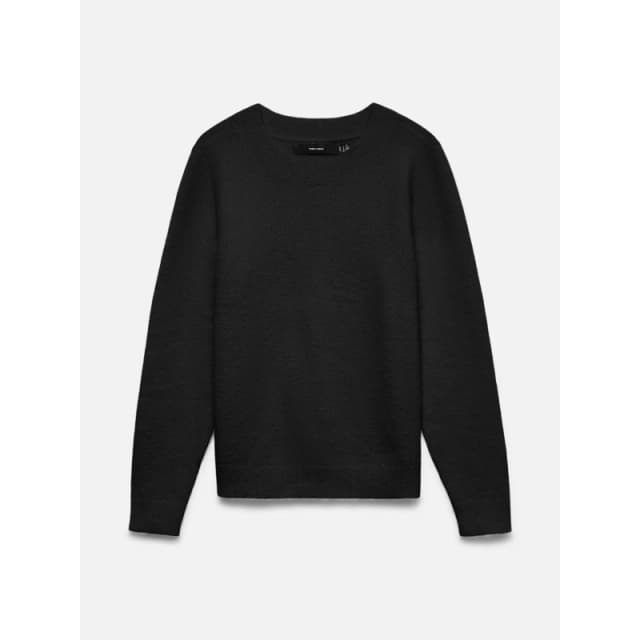 Vero Moda Womens Jack Emily Knitted Crew Neck Jumper Black female 8 (XS)