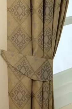 Aztec Jacquard Curtain Tie Back Pair