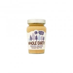 Whole Earth Peanut Butter - Organic Smooth 340g