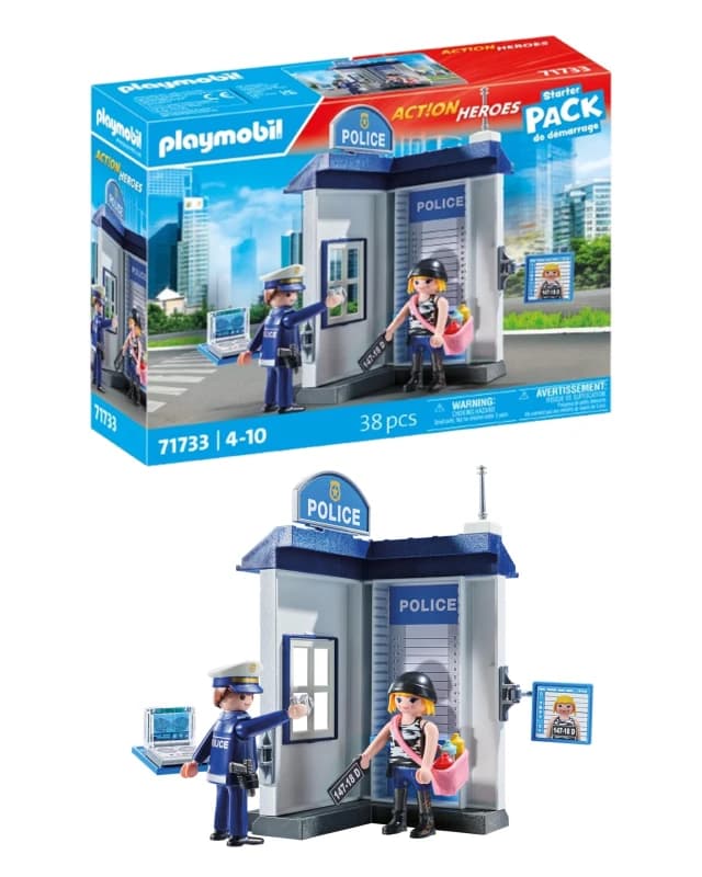 PLAYMOBIL Playmobil ACT!ON HEROES Police Investigation Room 71733 71733