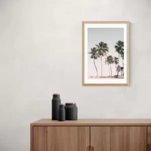 East End Prints Island Dreams Print MultiColoured