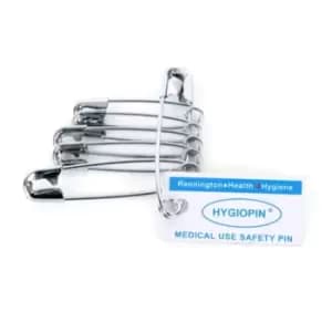 Hygio PIN Safety Pins, Pack of 6