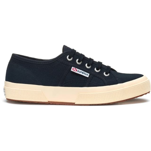 Superga Womens 2750 Cotu Classic Lace Up Canvas Shoes Trainers - UK 8 Blue female GDE2631NVY8