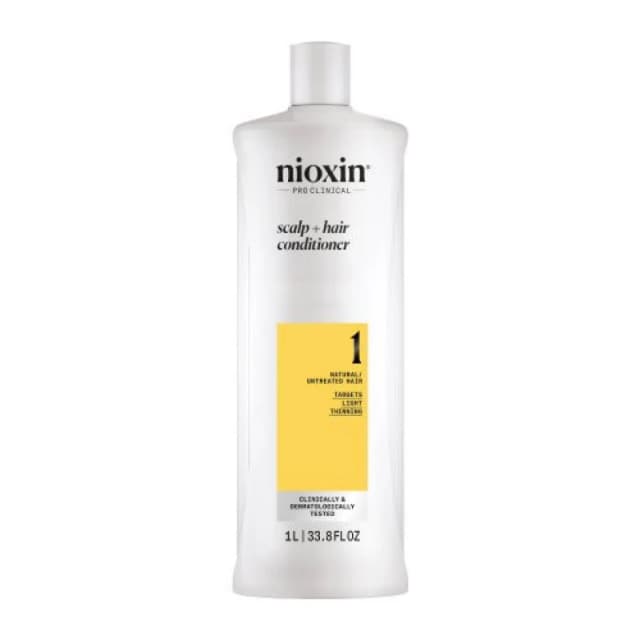 Nioxin Nioxin Systems Conditioner, System 1 1000ml in Clear Clear One Size Unisex 4064666898094