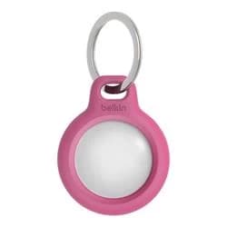 Belkin Secure Holder with Key Ring for AirTag - Pink
