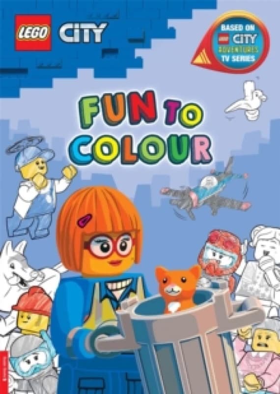 Buster Books LEGO City: Fun to Colour Book Multi unisex