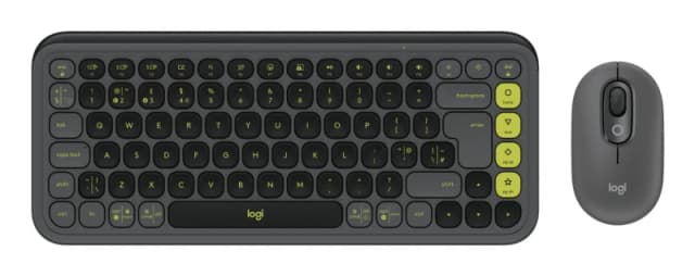 Logitech Pop Icon Combo Wireless Keyboard & Mouse Set - Graphite 5099206127807
