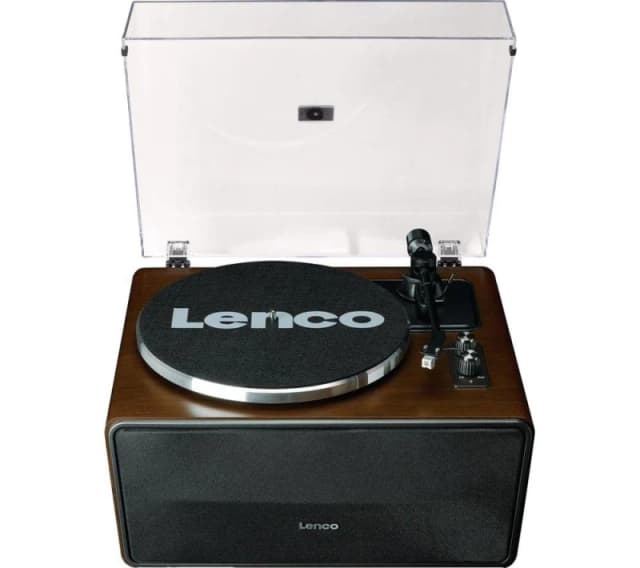 LENCO LS-470 Belt Drive Bluetooth Turntable - Walnut, Brown 8711902080862