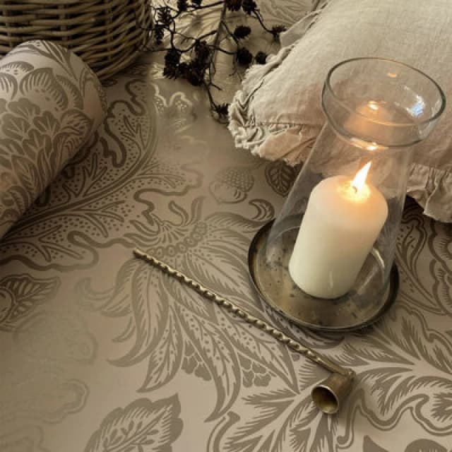 Belgravia Decor Fernhurst Mocha Floral Trail