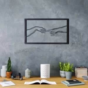 Creation Black Decorative Metal Wall Accessory