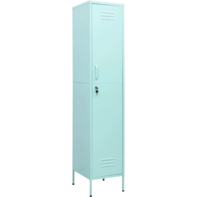 VIDAXL Locker Cabinet Mint 35x46x180cm Steel vidaXL 8720286565698